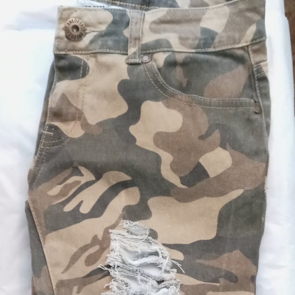 Camo Skinny Jeans